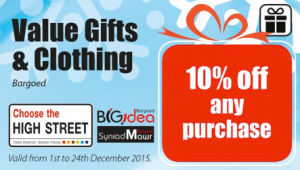 Bargoed Offer - value gifts and clothing
