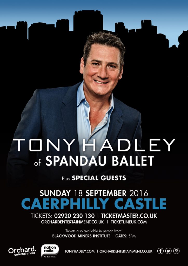 Tony Hadley Caerphilly Castle